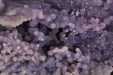 Purple, Druzy, Botryoidal Grape Agate - Indonesia #105273-2